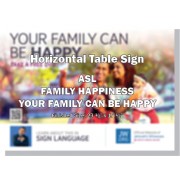 HPHFSL-ASL - "Your Family Can Be Happy" - Table